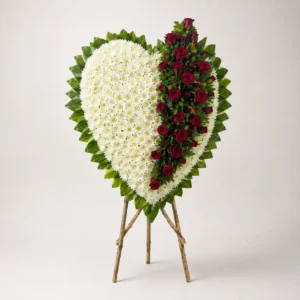 Ramo fúnebre corazón