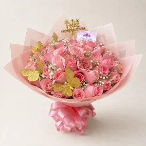Bouquet de Rosas rosadas