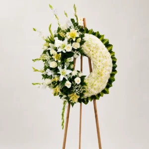 Ramo fúnebre tapizado