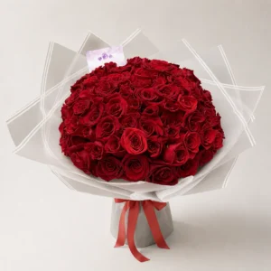 Bouquet de 200 rosas rojas
