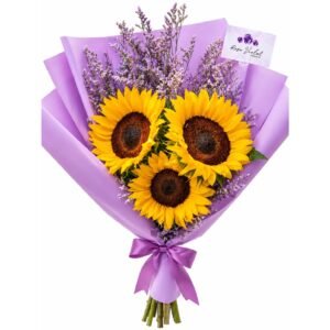 Mini Bouquet De Girasoles